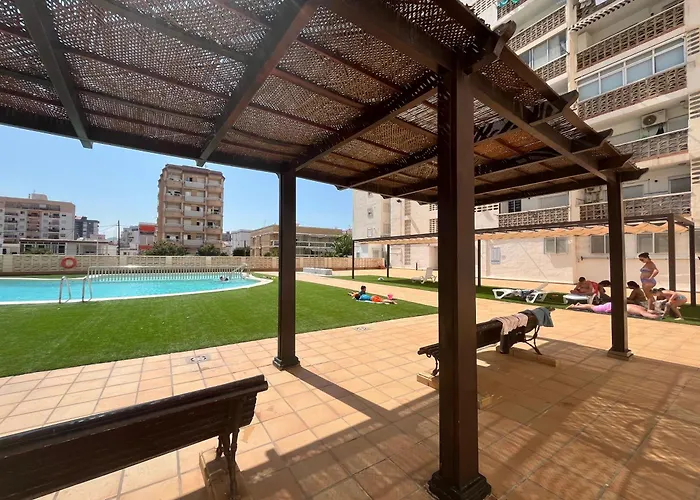 Apartamento 1ª Linea De Playa - Con Piscina Y Parking