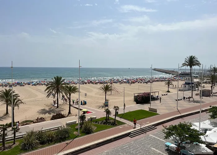 Apartamento 1ª Linea De Playa - Con Piscina Y Parking