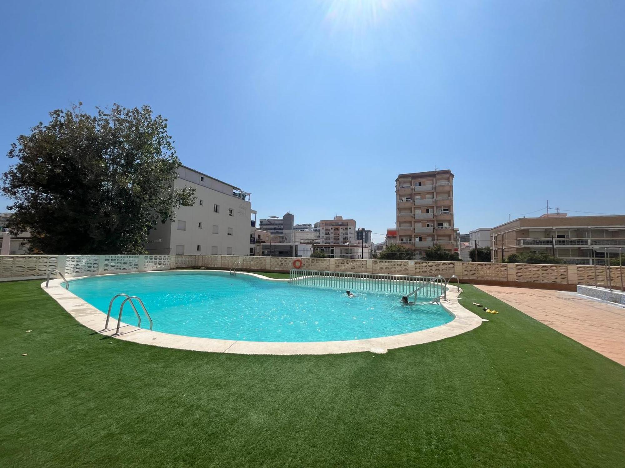 1ª Linea De Playa - Con Piscina Y Parking Apartment