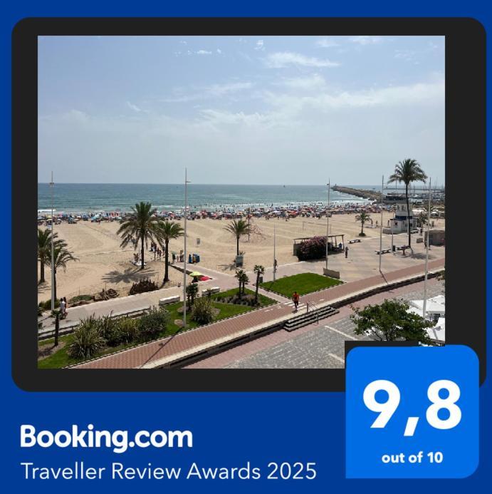 1ª Linea De Playa - Con Piscina Y Parking Apartment